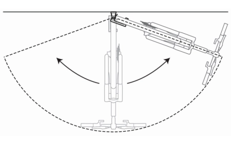 TOPEAK WIESZAK ROWEROWY NA ŚCIANĘ SWING-UP EX BIKE HOLDER